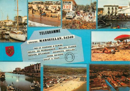 MARSEILLAN Plage Un TELEGRAME  31   (scan Recto-verso)MA2220Bis - Marseillan