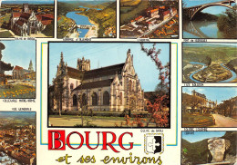 BOURG Et Ses Environs 5(scan Recto-verso) MA2202 - Brou - Kerk