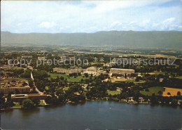 12261988 Geneve GE Palais Des Nations Lac Vue Aerienne Geneve - Sonstige & Ohne Zuordnung