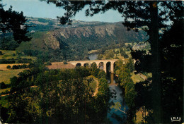 CLECY Les Bords De L Orne Le Viaduc Et Les Rochers Des Parcs 15(scan Recto-verso) MB2384 - Clécy