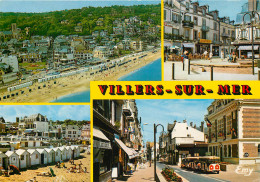 VILLIERS SUR MER Vue Aerienne Du Front De Mer 4(scan Recto-verso) MB2385 - Villers Sur Mer