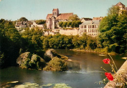 LA ROCHE POSAY  L'église Fortifiée Au Bord De La Creuse   8   (scan Recto-verso)MA2272Ter - La Roche Posay