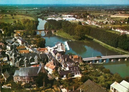 LA SUZE Sur SARTHE  Vue Générale Aerienne 37   (scan Recto-verso)MA2271Ter - La Suze Sur Sarthe