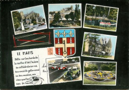 LE MANS   Divers Vues De La Ville Circuit Jardins  23  (scan Recto-verso)MA2271Bis - Le Mans