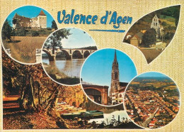 VALENCE D' AGEN Divers Aspects De La Ville  29  (scan Recto-verso)MA2270Ter - Valence