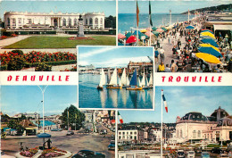 DEAUVILLE  TROUVILLE Le Casino De Deauville Les Planches Bassin Des Yachts La Touques 27(scan Recto-verso) MB2387 - Deauville