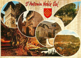 SAINT ANTONIN NOBLE VAL  Multivue   10  (scan Recto-verso)MA2270Ter - Saint Antonin Noble Val