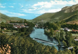 SAINT ANTONIN NOBLE VAL  Vue Générale Au Bord De L'Aveyron   9  (scan Recto-verso)MA2270Ter - Saint Antonin Noble Val