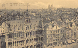 BRUXELLES - La Grand'Place Côté Nord, Vue à Vol D'oiseau - Squares