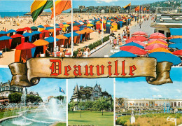 DEAUVILLE Les Planches La Place Morny La Villa Strassburger Le Casino 6(scan Recto-verso) MB2389 - Deauville