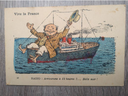 ILLUSTRATION VIVE LA FRANCE BATEAU MER - 10943 - Zonder Classificatie