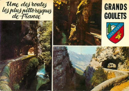 LUC EN DIOIS  Les Grands Goulets Route Touristique 54   (scan Recto-verso)MA2273Ter50 - Luc-en-Diois