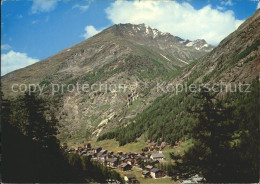 12254774 Saas Almagell Panorama Mit Trifthorn Walliser Alpen Saas Almagell - Other & Unclassified