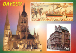 BAYEUX La Cathedrale Notre Dame Illuminee 5(scan Recto-verso) MB2398 - Bayeux