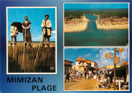 MIMIZAN  Plage Multivue   7 (scan Recto-verso)MA2281Bis - Mimizan Plage