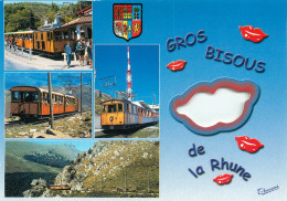 SAINT JEAN DE LUZ  Le Petit Train De La Rhune  Gros Bisous  26  (scan Recto-verso)MA2279Bis - Saint Jean De Luz