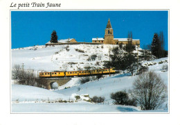 Le Train Jaune  En Cerdagne Villefranche  La Tour De Carol  Le BOLQUERE  4   (scan Recto-verso)MA2279Bis - Sonstige & Ohne Zuordnung