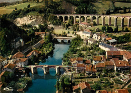 SAINT LEONARD DE NOBLAT  Vue Aerienne Le Viaduc Et Les Ponts  27   (scan Recto-verso)MA2277Bis - Saint Leonard De Noblat