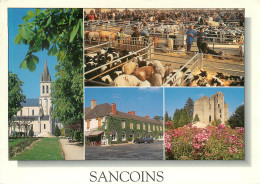 SANCOINS  église Des Grivelles Hotel Le Commerce  33  (scan Recto-verso)MA2284Ter - Sancoins