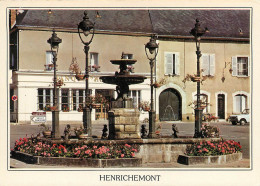 HENRICHEMONT  La Fontaine  19   (scan Recto-verso)MA2284Ter - Henrichemont