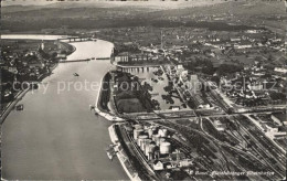 12251740 Basel BS Kleinhueningen Rheinhafen Fliegeraufnahme Basel BS - Sonstige & Ohne Zuordnung