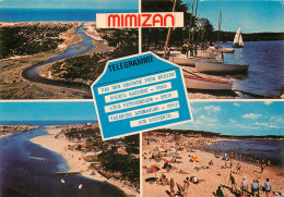 MIMIZAN 40 Landes  Multivue Télégramme  19 (scan Recto-verso)MA2283Bis - Mimizan
