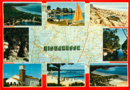 BISCARROSSE Plage Multivue 22 (scan Recto-verso)MA2281Bis - Biscarrosse