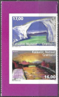 Denmark Greenland 2018 Europa Cept Bridges Michel 780-81 ** MNH Neuf Postfrisch Self-adhesive - 2018