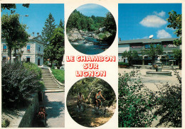 Le CHAMBON SUR LIGNON  Multivue  Touristique  17 (scan Recto-verso)MA2285 - Le Chambon-sur-Lignon