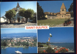 12249278 Saint Sulpice VD Kirche Kloster Total Panorama Saint Sulpice VD - Other & Unclassified