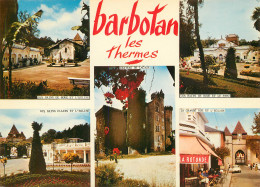 BARBOTAN Les THERMES  Multivue  église Parc Rue Principale  La Rotonde 22 (scan Recto-verso)MA2285Ter - Barbotan