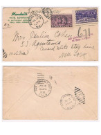 USA Special Delivery Cover 1938 To SS Aquitania; D4831 - Other & Unclassified