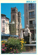 MILLAU  église Et Fontaine  25 (scan Recto-verso)MA2287Bis - Millau