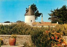 ILE DE Ré   Ars En Ré  Moulin Et Clocher Tampon Du Camping Des Grenettes  17 (scan Recto-verso)MA2287Ter - Ile De Ré