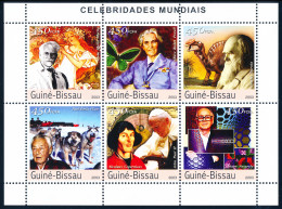 Guiné-Bissau - 2003 - Mucha + Powell + Darwin + Victor + Copernicus + Vasarely - MNH - Guinea-Bissau