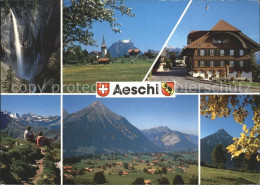 12245014 Aeschi Spiez Pochtenfall Rothorn Gemeindehaus Aeschi B. Spiez - Other & Unclassified