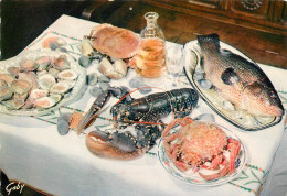 Recette  La  Marée Sur Nappe Huite Araignée Crabe Palourdes Poisson Homard  32   (scan Recto-verso)MA2288Bis - Recetas De Cocina
