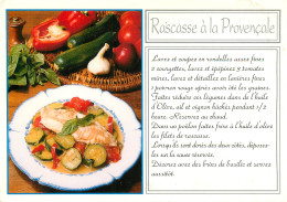 Recette  Rascasse à La Provencale  46  (scan Recto-verso)MA2288Bis - Küchenrezepte