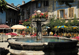 Conflans Albertville  La Belle Fontaine Devant Le Bar  6 (scan Recto-verso)MA2288Ter - Albertville