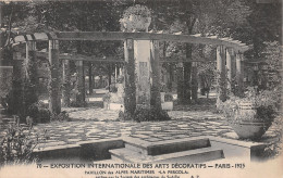 75-PARIS EXPOSITION INTERNATIONALE DES ARTS DECORATIFS 1925-N°T1041-H/0115 - Exposiciones