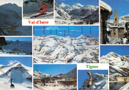 TIGNES  Val D'isere  église Barrage  Et Mont Blanc  7 (scan Recto-verso)MA2289 - Val D'Isere