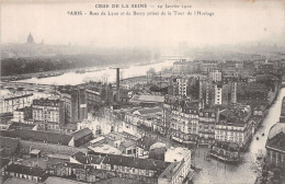 75-PARIS INONDE RUES DE LYON ET DE BERCY-N°T1042-F/0321 - Paris Flood, 1910