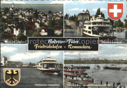 12235711 Romanshorn TG Ortsansicht Bodenseefaehrhafen Friedrichshafen Hafenausfa - Other & Unclassified