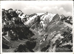 12232588 Seealpsee Meglisalp Schaefler Saentis Altmann Appenzeller Alpen Flieger - Sonstige & Ohne Zuordnung