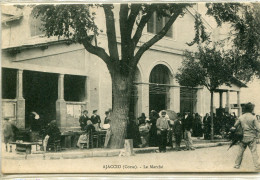 -2A-CORSE-  AJACCIO - Le Marché .     Collection . J.Moretti,Corte. N° 391 - Ajaccio