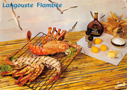 Recette  LANGOUSTE FLAMBEE  Armagnac Clef Des Ducs  42 (scan Recto-verso)MA2293 - Küchenrezepte