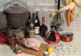Recette  Poularde De Bresse  Bourg-en-Bresse  Louhans  48 (scan Recto-verso)MA2293 - Recipes (cooking)
