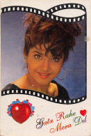 Femme  Actrice  DIVYA BHARATI Bombay India Gata Rahe Mera Dil  34 (scan Recto-verso)MA2293Und - Schauspieler