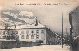 SALLANCHES  Hotel Mont Blanc  44 (scan Recto-verso)MA2296Vic - Sallanches