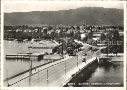 12229744 Zuerich Quaibruecke Buerkliplatz Kongresshaus Zuerich - Other & Unclassified